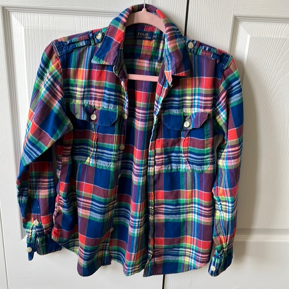 Polo Ralph Lauren plaid shirt